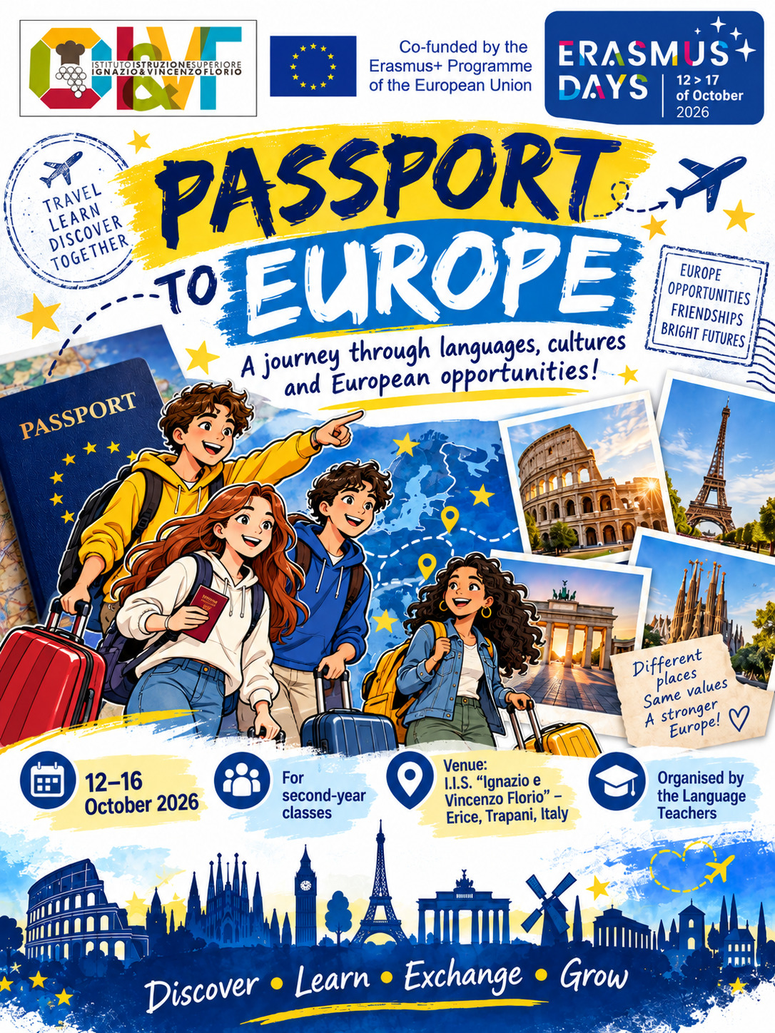 Erasmus days 2026 - comunicazione
